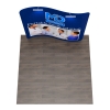 8ft S-Shaped FlexZip Trade Show Display