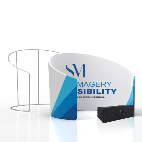 10ft C-Shaped Semi-Enclosed Backdrop