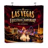 8ft Curved FlexPop™ Fabric Pop-Up Display