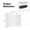 10ft Curved FlexPop™ Fabric Pop-Up Display