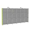 15ft Straight FlexPop™ Fabric Pop-Up Display