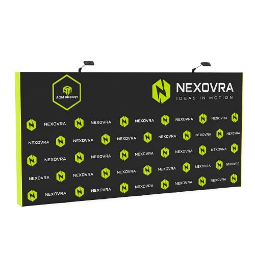 15ft Straight FlexPop™ Fabric Pop-Up Display