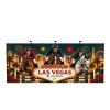 20ft Straight FlexPop™ Fabric Pop-Up Display
