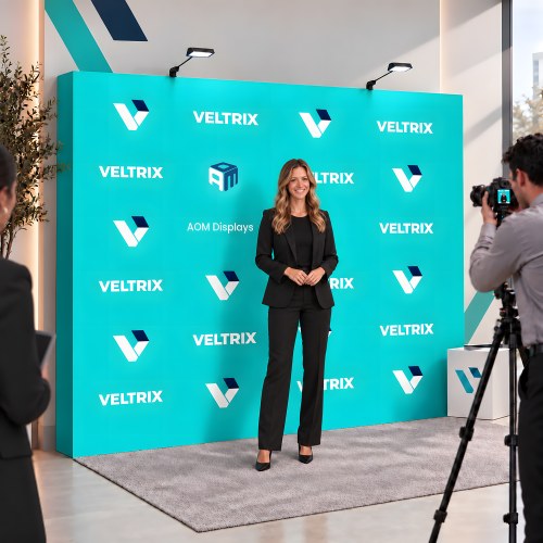 10ft Straight FlexPop™ Fabric Pop-Up Display
