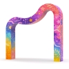 Custom Wave-Top Fabric Arch Display