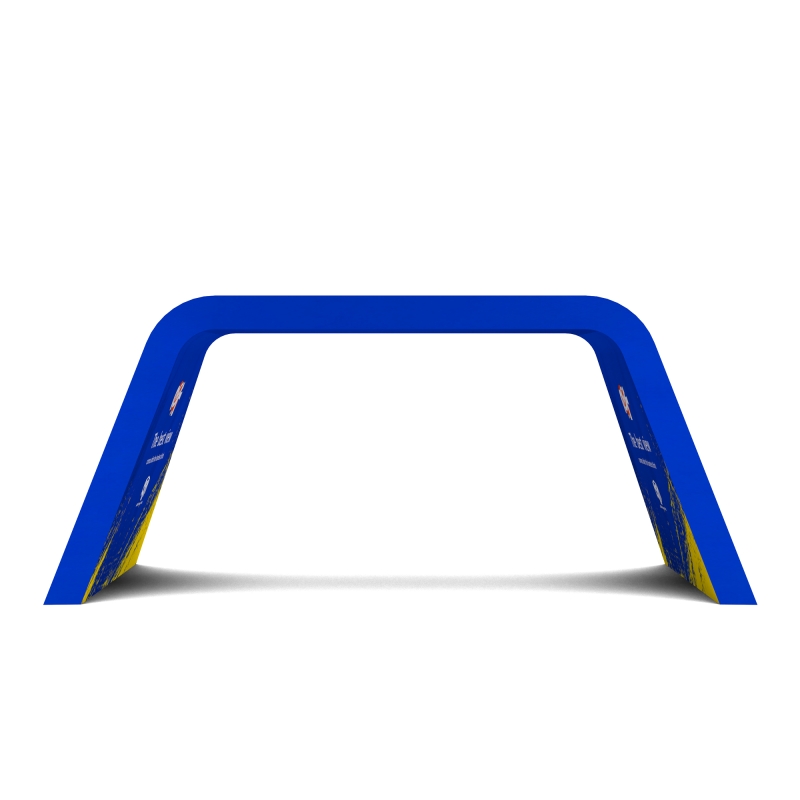 Custom Rounded-Corner Archway Display