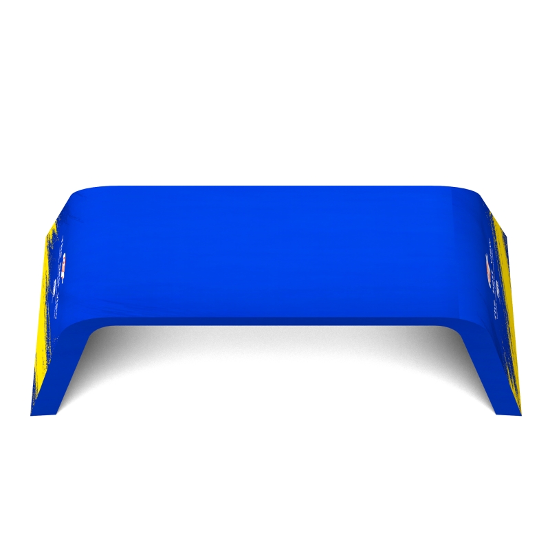 Custom Rounded-Corner Archway Display