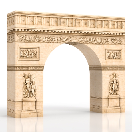 Custom 3D Entrance Archway Display