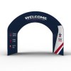 Custom Fabric Event Entrance Archway Display
