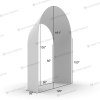 Custom Fabric Event Entrance Archway Display