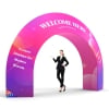 Custom Triangular Archway Banner Stand
