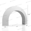 Custom Triangular Archway Banner Stand