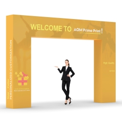 Custom 3D N-Shaped Archway Banner Stand