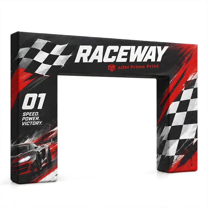 Custom 3D N-Shaped Archway Banner Stand