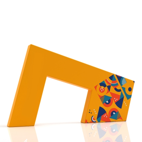 Custom Slanted Top Archway Banner Stand