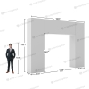 Custom Backlit Lightbox Archway Banner