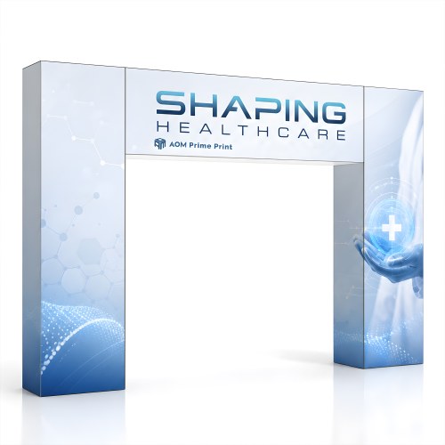 Custom Backlit Lightbox Archway Banner