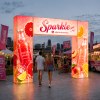 Custom Backlit Lightbox Archway Banner