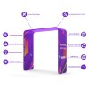 Custom N-Shaped Archway Banner Stand