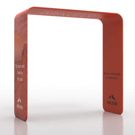 Custom N-Shaped Archway Banner Stand
