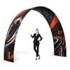 Custom Rainbow Archway Banner Stand