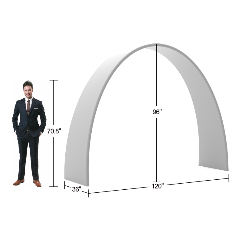 Custom Ribbon Archway Banner Stand