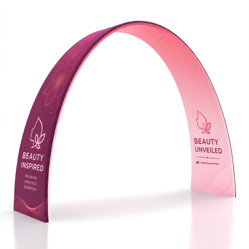 Custom Ribbon Archway Banner Stand