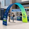 Custom Ribbon Archway Banner Stand