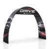 Custom Ribbon Arch Banner with Header