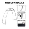 Custom Ribbon Arch Banner with Header
