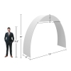 Custom Ribbon Arch Banner with Header