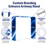 Custom N-Shaped Archway Banner Stand