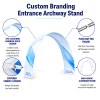 Custom Rainbow Archway Banner Stand