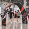 Custom Rainbow Archway Banner Stand