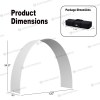 Custom Rainbow Archway Banner Stand