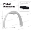 Custom Ribbon Arch Banner with Header