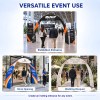 Custom Ribbon Arch Banner with Header