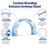 Custom Triangular Archway Banner Stand