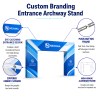 Custom 3D N-Shaped Archway Banner Stand