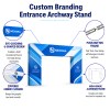 Custom 3D N-Shaped Archway Banner Stand