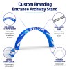 3D Curved Rainbow Archway Banner Stand 
