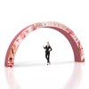 3D Curved Rainbow Archway Banner Stand 