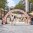 3D Curved Rainbow Archway Banner Stand  image