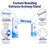 Custom Backlit Lightbox Archway Banner